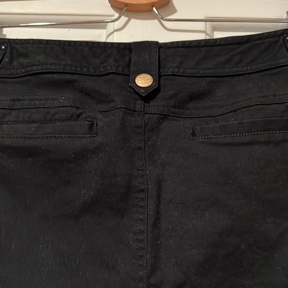 Ecko Red vintage Y2K low rise black cropped pants - Picture 4 of 7